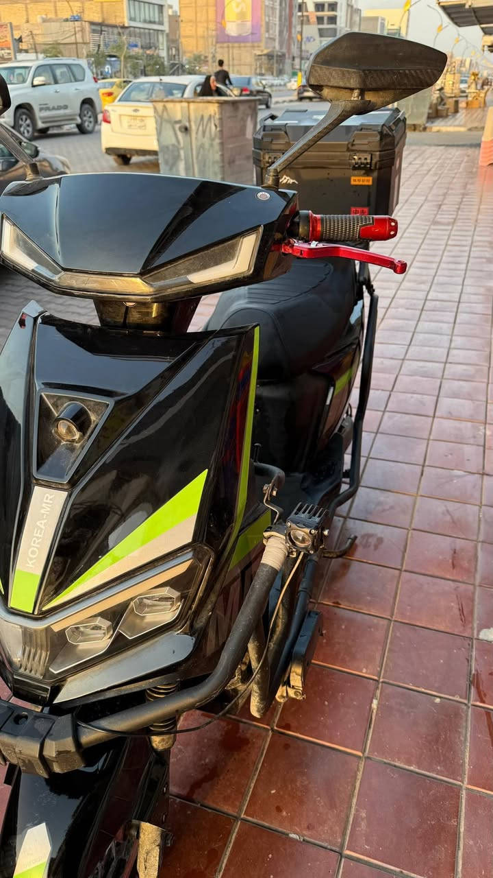 السلام عليكم  دراجه شحن سكنس مدرع معروفة دراجه جديده السعر 800وبيها مجال ***********
