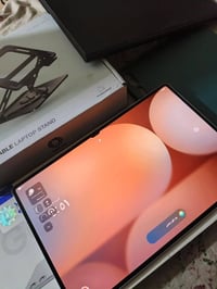 تابلت Samsung S10 ultra مواصفاته معروفة لجناية ما راح اكلك جديد ونظيف ...