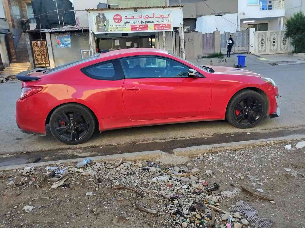 جنسز كوبي ٢٠١٦ رياضي تك باب ٦ سلندر ٣٨٠٠ بيها حزام وضربتها جاملق اليمين الخلفي عارضه ١١٥ وبيه مجال *********** ماشيه ١٢٢الف مواصفات عاديه هزه سنويه جدد العنوان أربيل طريق كويه
