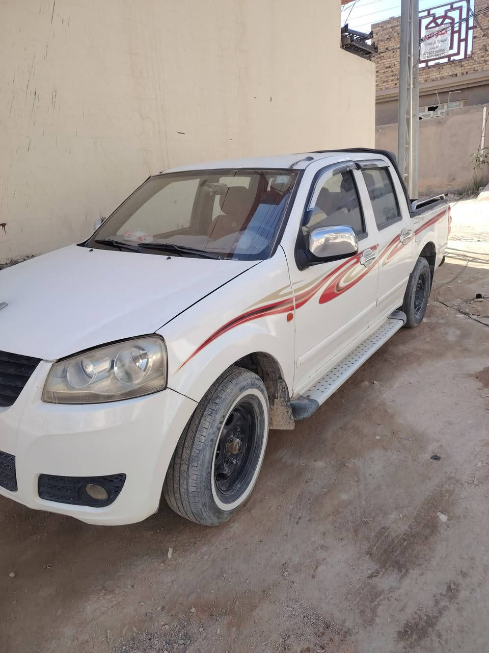 كريت ويل موديل ٢٠١٣
رقم قادسيه بأسمي
مكفوله من الضربه
حزام صبغ الجماليه
كير ومحرك جيد جدا
السعر ٦٥
مكاني نجف ***********
