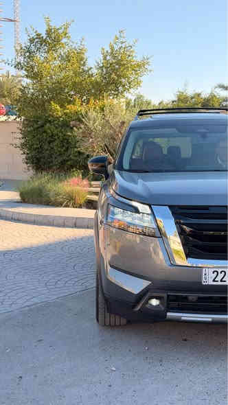 Nissan Pathfinder 2024 
✅ Platinum ✅
ماشيه ١٨٠٠٠ كيلو 
تو كلر بلادي 

السياره مغلفة PPF بالكامل 
سقف بانوراما 
بصمة تشغيل
بصمة ابواب
اناره محيطيه كل داخل سياره 
تشغيل عن بعد(Remote Start)
صندوق شفط كهربائي 
رادار امامي (تحديد مسار)
رادار جانبي (نقاط عمياء)
رادار خلفي (تحذير من الاصطدام)
حساسات امامية+ خلفية
دفع رباعي 4WD
اوتو بارك Auto Park
كاميرات 360°
كشنات جلد قرميدي بلادي ✅
كراسي منفصل 
كشنات ميموري
كشنات تدفئة
تبريد قطعتين لمس
تحكم وضعيات القيادة...Drive Modes 
شفتات + تحكمات استيرن 
هيتر استيرن
Apple Car Play
Android Auto 
هاند بريك بصمة
اوتو هولد Auto Hold
اوتو ستارت Auto Start
اوتو ستوب Auto Stop 
مانع انزلاق+ABS
شاشة كبيرة لمس+كاميرا
منافذ AUX+USB
وبقية المواصفات المعروفة

***********
مكان السياره ( بغداد اليرموك ) بغداد
