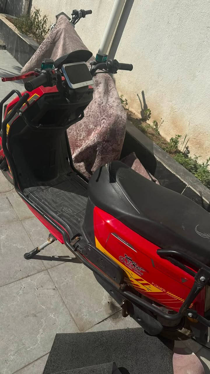 دراجة اباچي شحن للبيع بطارايات جدد كلهن اي نقص مابيها السعر ٧٧٥ وبيها مجال للاتصال *********** البصرة السراجي
