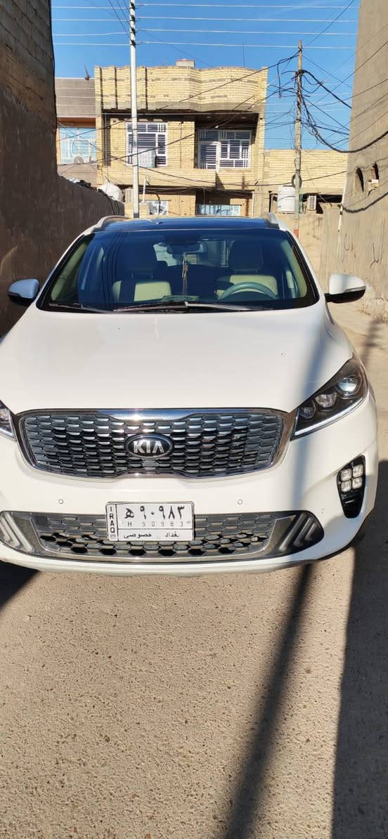 كيا سورنتو 2020 خليجي ( كفاله عامه )
رقم بغداد   تحويل مباشر 
عداد المسافه : 107 ألف km 
حجم المحرك : 6 سلندر 
 فول مواصفات .. بانوراما - كامره دواره شاشه جبيره 
بصمة تشغيل وابواب . صندوق كهرباء
دفع رباعي - اوتو هولد . كشنات تدفئة تبريد 
كشنات كهرباء . مري شفط 
حساس امامي خلفي . 7 راكب 
السياره على وضع الشركة جديده كارتون
السعر 260 ورقه وبيها مجال
 للاستفسار الاتصال 📞 ***********
العنوان بغداد
