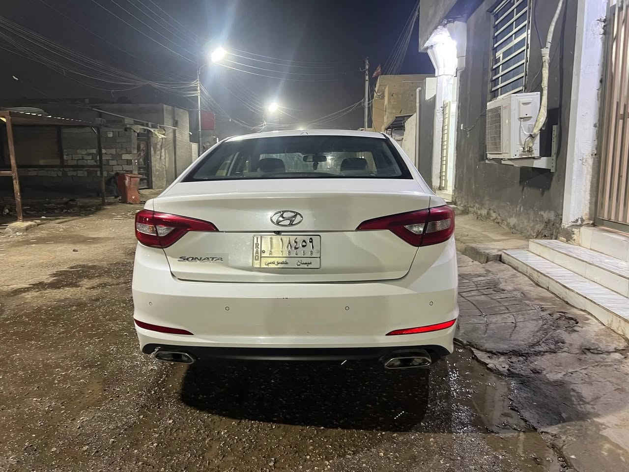 سوناتا 15خليجي كفاله عامه  عدا ملاحظات بسيطه رقم ميسان
ماشيه 162كم  حقيقي
كشنات جلد كهربائي
ثلاث أنظمة قياده
تبريد تدفئه
حساس خلفي
مكينه 2400دوش المرغوب
للاستفسار الاتصال
***********
