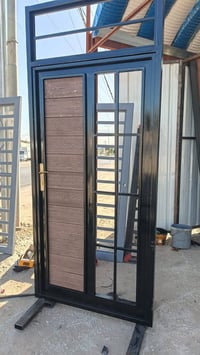 باب بديل الخشب شغل درجئ اولا حديد 2 ملم مثل ما موجود كدامكم للبيع سعر ...