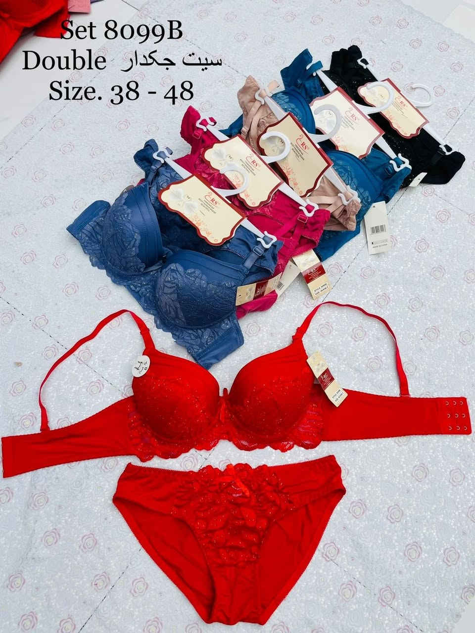 تخفيضات العيد  😍💋🔥🔥
سيت نسائي درجة أولى 
سيت ستيان ولباس توفر بكلوان وموديلات متتنوعة كوالتي عالي 
قياس من (32-42) 
سعر السيت (ستيان + لباس) ب 5


**إذا كنت صاحب هذا الإعلان وتريد حذفه لأي سبب، رجاءا أرسل رسالة إلى الدعم الفني**