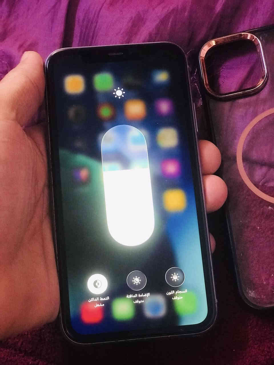 ايفون ١١ العادي بيع او مراوس
نضافة الجهاز كدام عينك فقط مبدل شاشه وبطاريه اصليات ذاكرته ١٢٨ بطاريته ١٠٠ انسه صرف شحن

الجهاز مكفول شرط ع الفحص اذا بي عطل تاخذه وتروح

كامرات كزاز صوت اتصال كلشي شغال بس الفيس ايدي يفتح بس ميقره باقي الجهاز اي خلل مابي مكفول

السعر ١٩٠ وبي مجال بسيط للشراي مو شراي لتعامل

مكاني بغداد مدينة الصدر خابرني ع رقمي او واتساب

***********
