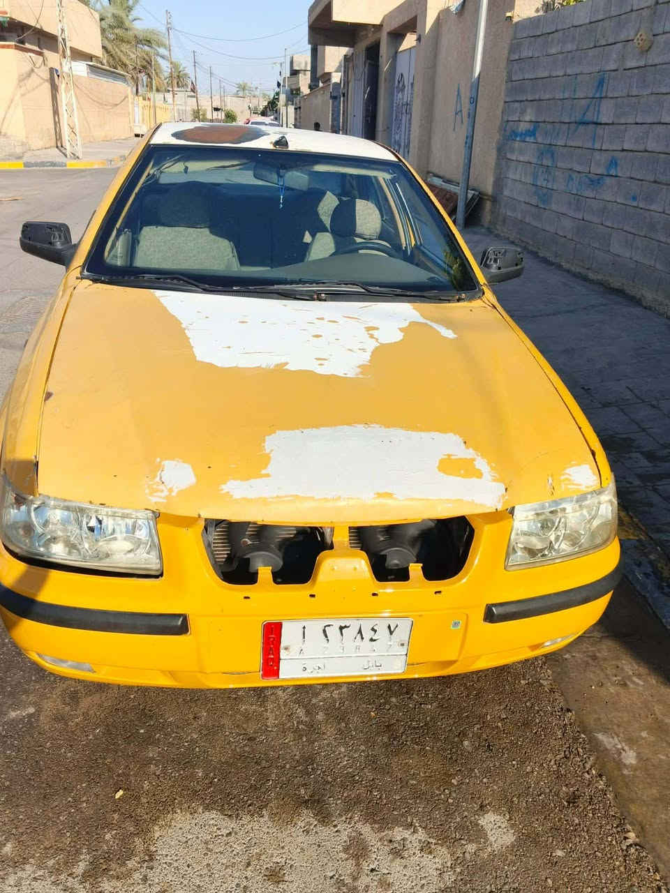 سلام عليكم سمند لبيع مديل 11رقم بابل مشروع وطني شرط تحويل مكينه وكير فرنسي خير من الله كهربائياتها كلها شغله داخله نضيف مكفوله من ضربه قويه صدر جديد تايرات نضاف سعر خاص او اتصل على الرقم ***********
