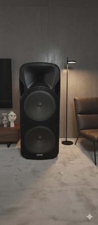 مكبر صوت • كهرباء • نظيف