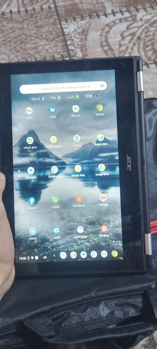 لابتوب تاب كروم ايسر كامل مابي نقص نضافه 90
السعر 70وبي شويه


**إذا كنت صاحب هذا الإعلان وتريد حذفه لأي سبب، رجاءا أرسل رسالة إلى الدعم الفني**