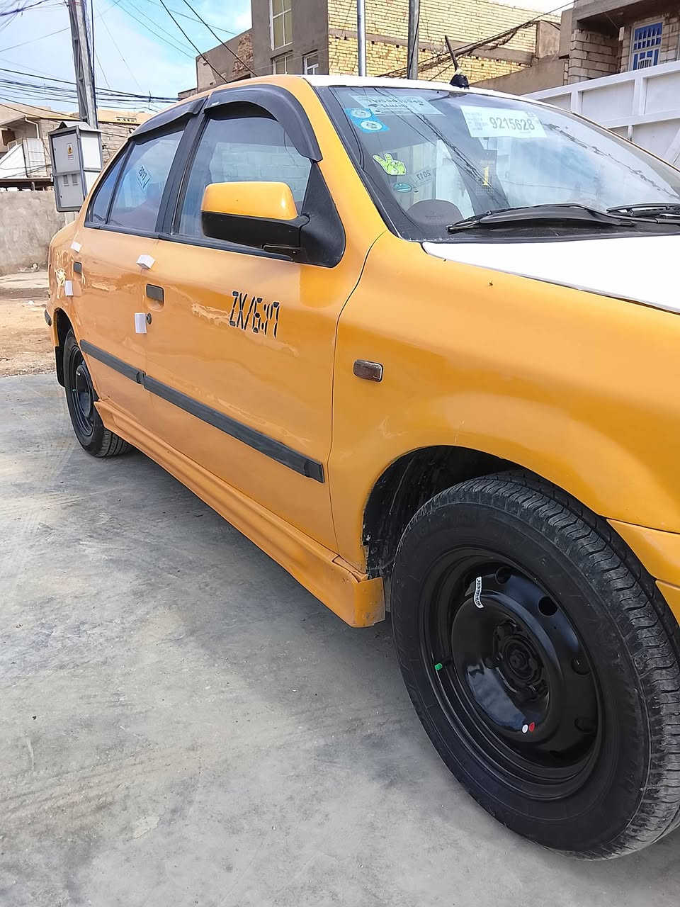 سلام عليكم ورحمه الله وبركاته سمند البيع موديل 11 رقم بغداد إنكليزي مصفره هيهة  وغرامات مكينه كير شواصي مكفولات كهربائيات كلها شغاله سياره حلوه وكامله مناقصه شي بدون صبغ بلاديه السياره بس الهالات مصلحه سياره جديده صدر جديد تخم تاير جديد للتبريد ثلج سياره خير من الله تجي وشوف بعينك تحويل مباشر هاي تفاصيل السياره فدوه لعيونك بس الشراي يتصل السعر 35 الاتصال *********** المكان بغداد تقاطع الدرويش حي التراث
