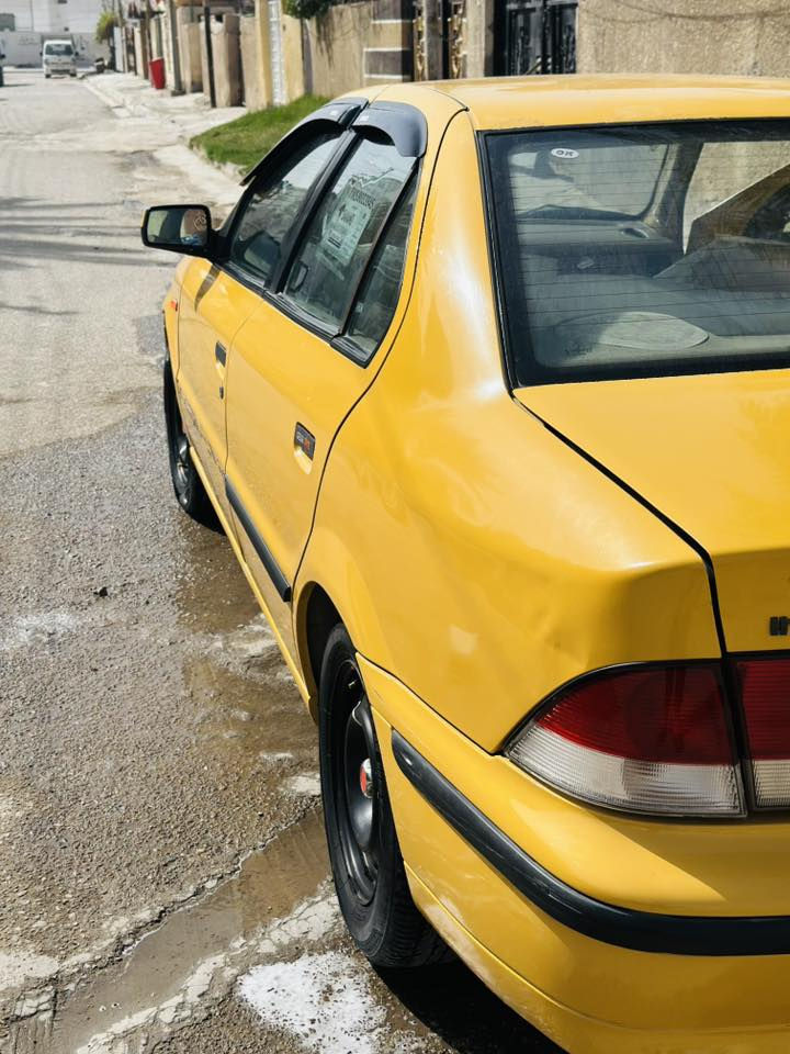 السلام عليكم.
سمند. (11)  السياره  جاهزه من كلشي.  محرك. كير. تبريد. ثلج   تايرات جدد  
السياره مصبوغه. حزام للجماليه. فقط اي ضربه مابيهه 
 السياره بسمي.     رقم انكليزي.   تحويل ثاني يوم.  سنويه هزه جديده

***********
