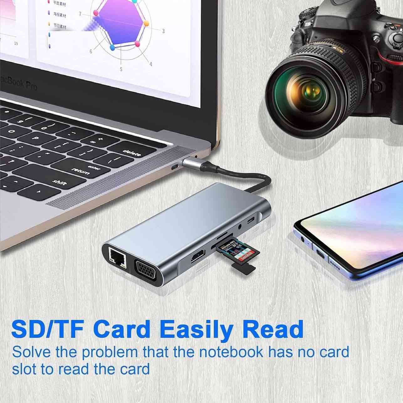 🛍️متوفر لدينا

👈ادبتر تحويله تايب سي
Type-C Docking station 11in1 
 
يحتوي على 11 مخرج 
ماركة SZPACMATE

يحتوي على
🔹4 منافذ USB 3.0
🔹منفذ Type-C
🔹منفذ AUX
🔹2 منافذ SD card
🔹منفذ HDMI 4k
🔹منفذ vga
🔹منفذ Lan 
متوافق مع لابتوب والموبايل و الايباد

💵السعر 20  الف دينار
🚗متوفر توصيل لكافة محافظات العراق 🇮🇶 بغداد, العراق


**إذا كنت صاحب هذا الإعلان وتريد حذفه لأي سبب، رجاءا أرسل رسالة إلى الدعم الفني**