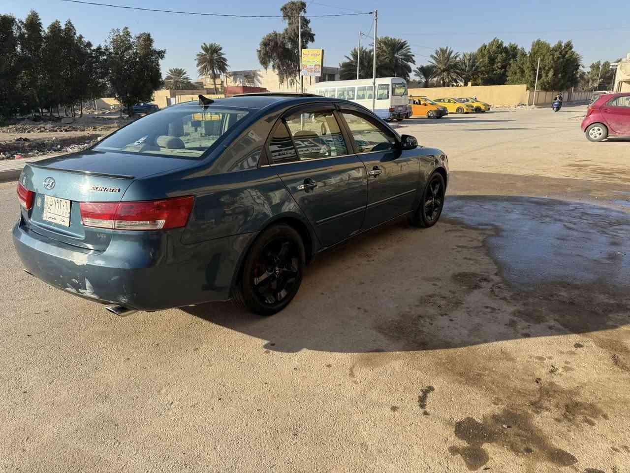 سلام عليكم سوناته امريكي ٢٠٠٦ مكينه ٦سلندر  حادثه جاملق امامي بدون دواخل بيه ٤ قطع صبغ سياره جاهزه من كلشي وجديده رقم بغداد مشروع وطني سعر ٧٧ وبيه مجال بصيط  اي ستفسار ***********
