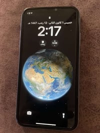 xr للبيع ذاكره ١٢٨ بطاريه ٥٧ كله شغال بس ظهر مفطور ١٥٠وبي مجال مكاني د...