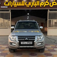 باجيرو 2016 كويتي مكفولة عدا صبغ ربع باب خلف السائق اثر شخوط خباثة سنو...