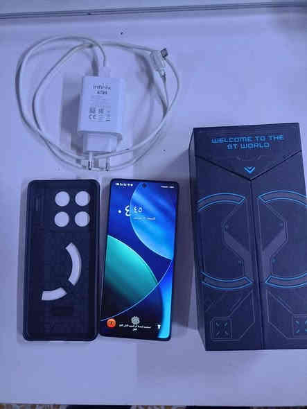Infinix GT 20 pro
ذاكره 256 /24 🤩✨

كاميرا 108 ميگا 🔥

ببجي 120 فريم 💫

شرط ما مفتوح الجهاز 

مع شاحنة 45W والكارتون 

الجهاز مضروب ضربه صغيره مثل ما موضح بالصوره ومامأثره على الجهاز ولا امبينه 

مكاني موصل ايمن 

✨ السعر 275 ✨  وبي مجال بسيط

يرهم مراوس مع آيفون 

***********
