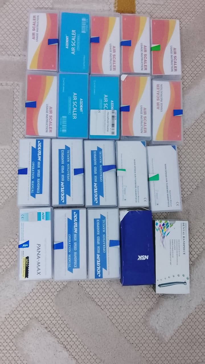 تورباين مع لد القطعه ب9
تورباين بدون لد قطعه 6
اير بروفي 5 القطعه
سكيلر 10 قطع 20 الف
قاطع كتا 17 الف
برش شعر 5 الف


**إذا كنت صاحب هذا الإعلان وتريد حذفه لأي سبب، رجاءا أرسل رسالة إلى الدعم الفني**