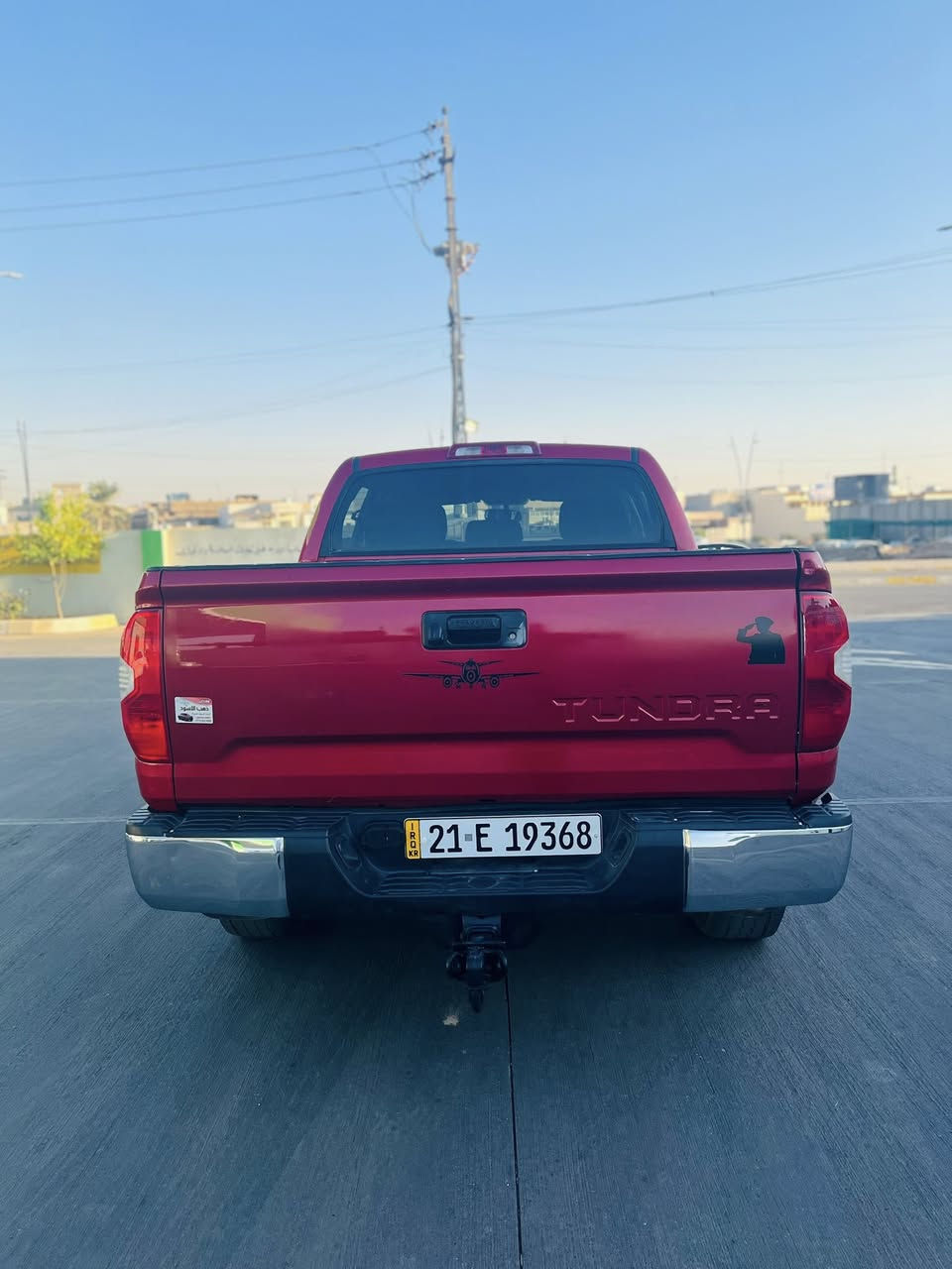 سلام عليكم للبيع تويوتا تندرا ٢٠١٦ ماشاءالله سياره مال بيت كير محرك كهربائية كوله شرط ٣ قطع بي صبغ جاملغ امامي سايق جاملغ خلفي سكن و اشويه بل باب وره بس بدون دواخل سياره اهواي حلو رقم سنويه جديد تاخم تاير جديد 
مكان كركوك
***********
