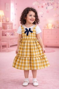 فستان بناتي • جديد • ٣-٤-٥-٦ سنوات