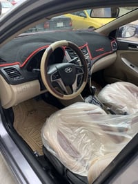 اكسنت خليجي موديل 17بدون ضرر مكينا كير شرط وضع شركه كابون  بنزين بيها ...