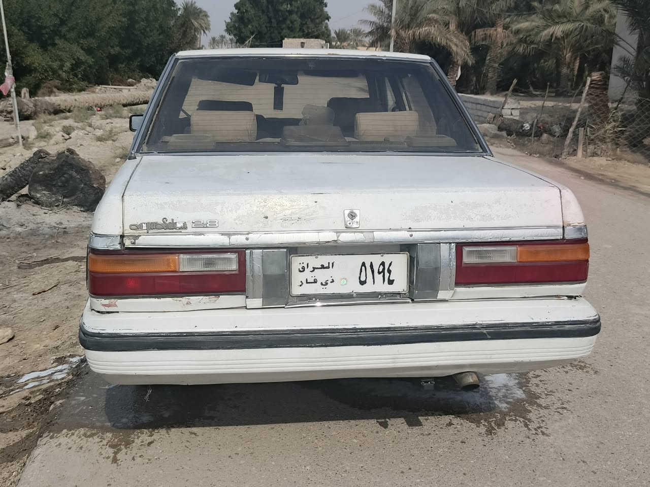 سلام عليكم سياره سوبر ٨٥ بلادي سياره حلوه وجاهزه تخم تاير جديد كربايات كله شغاله رقم ذي قار صدامي راعيه بل ناصريه السعر ٢٥ وبيه مجال مكاني سوق الشيوخ ***********
