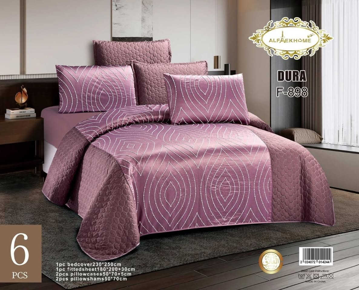 #عــــــرض_خـــــــــاص

توفر الان…..
غطوة مقرنصة نفرين ستن ✨( 6 ) قطع
تصميم ساده وجهين، خامة قطنية مريحة وفخمة
ألوان ثابتة ومطابقة 100% للصورة 💯

✔️ قياس كبير 250×230
✔️جرجف تلبيس قياس 180x200
✔️ اربع وجه مخاد قياس 50×70
✔️12 قطعة ب ألوان متنوعة
💥 القماش مكروض (مقرنصه)… 

………………………………………………

#العنوان / صلاح الدين / قضاء بلد - شارع العريض 
                   قرب حلويات احفاد علي الحمداني 

🚕🚕 توجد خدمة توصيل داخل قضاء بلد 
#للحجز_والاستفسار : واتساب ***********
