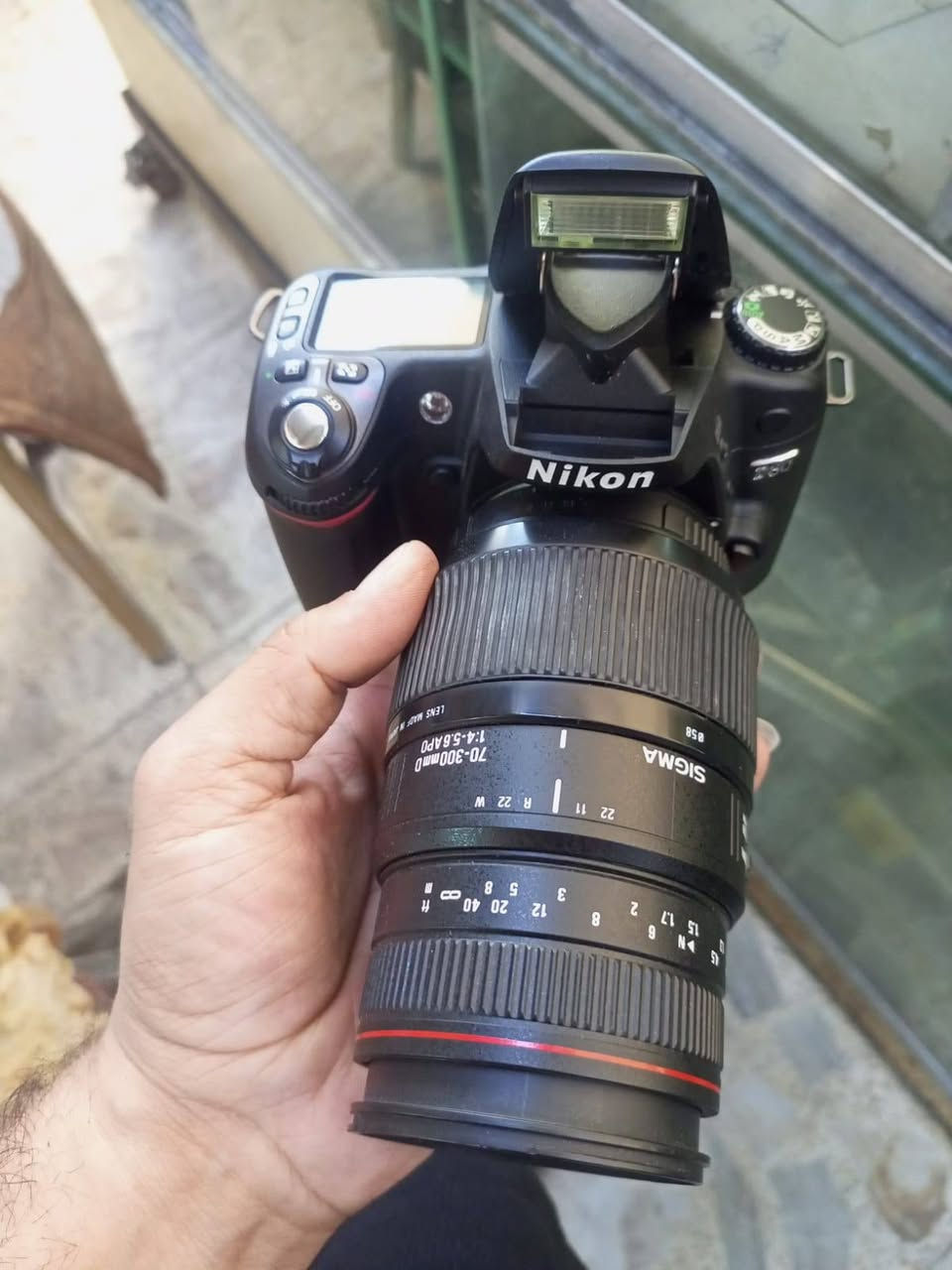 نيكون 80D
للبيع

يجي وياها عدسه سيجما 70 300

جنطه نيكون

رام

بطاريه+شاحنه 

تحويله ايفون+تليبسي

للتواصل 

*********** واتساب
