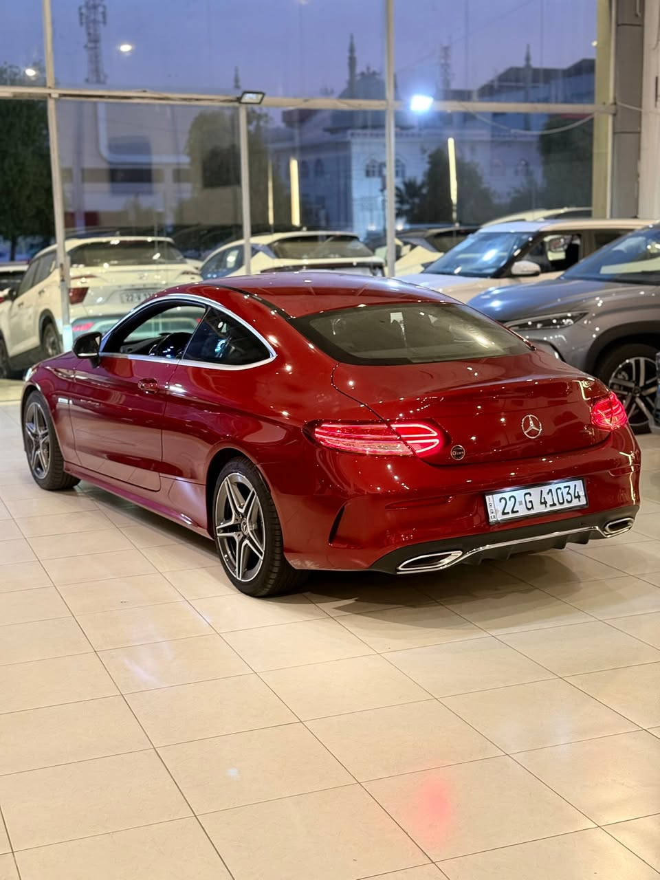 🚗 Mercedes-Benz C300 Coupe AMG
📆 موديل 2019

🎨 لون أحمر مميز وجذاب

ماشية / 55 الف كم فقط🔥

⚙️ محرك 2.0 Turbo

🔥 قوة 255 حصان

🕹️ جير أوتوماتيك 9 سرعات (9G-Tronic)

✨ باكج AMG

💡 LED High Performance

🪑 مقاعد جلد كهربائية

🎵 نظام صوت فاخر

📱 بلوتوث + USB

🌡️ تبريد وتدفئة

🛞 رنكات AMG

🔑 تشغيل بصمة وSmart Key

🏁 سيارة رياضية ببابين (Coupe)

📍 الموقع: أربيل – شارع 100 قرب تقاطع مخمور

🏢 شركة: دشتي راوندوز

📞 للتواصل:

عمر:   *********** – ***********
