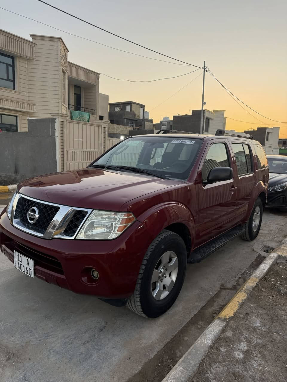 نيسان باثفندر خليجي مكفوله من الضربه والصبغ والتبديل
محرك كير شرط الكفاله تخم تاير جاهزه السيارة وجديده 
مال جناي 
رقم بغداد إنكليزي وسنوية جديد 
سعر مناسب بالخير على المشتري 
*********** 
***********
