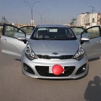 سياره كيا ريو موديل 2014 بأسمي ورقم جديد السعر 90 ورقه وبيه مجال بسيط ...