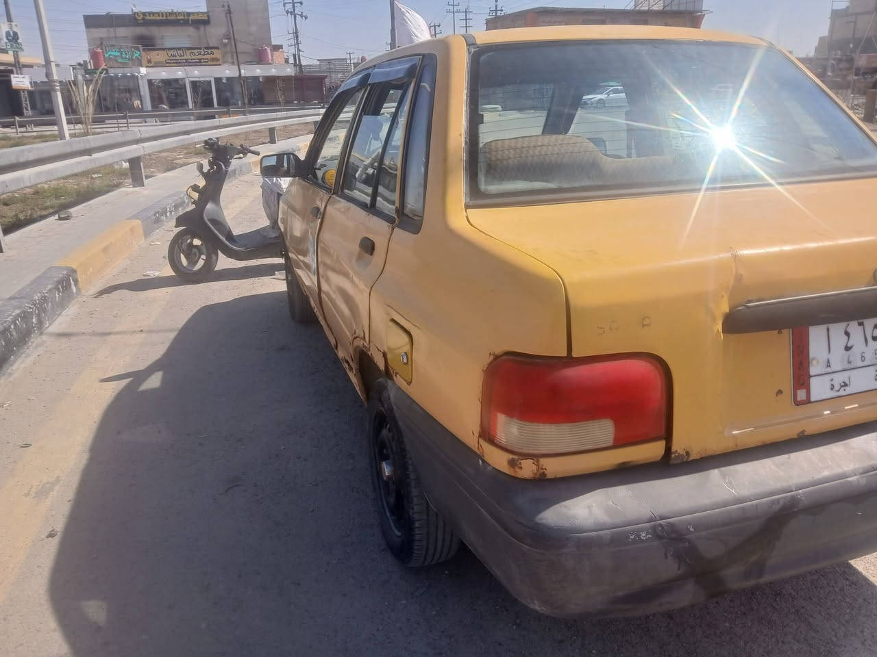 سايبة للبيع 2012 شوف عينك
كيرها جديد محرك تشتغل تك ماعرف شنو بيها
رعيها ماعرف وين سنويه انتهت بشهر ال 12
ابيعها كوم حديد شوف عينك سعرها مليون ونص


**إذا كنت صاحب هذا الإعلان وتريد حذفه لأي سبب، رجاءا أرسل رسالة إلى الدعم الفني**