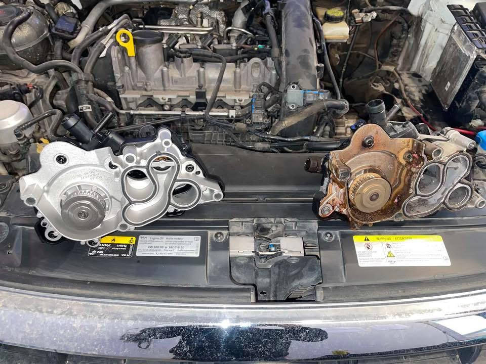 مركز شيرين لصيانة السيارات الالمانية
زبائننا الكرام

 السيارة الاولى 🚘: 

اشتكى الزبون من نقص كبير في ماء الراديتر، وبعد إجراء الفحص الكامل للمحرك تبيّن أن سبب المشكلة هو عطل في الـ Water Pump.
تم استبدال الواتر بامب بقطعة أوربية جديدة، مع تبديل ماء الراديتر الأصلي G12 evo الخاص بسيارات فولكس واگن، والذي يُنصح بتبديله كل 3 سنوات للحفاظ على كفاءة منظومة التبريد.
علماً بأن السيارة هي فولكس واگن جيتا (Jetta ) موديل 2020 بمحرك 1.4 تيربو . 

🌹

السيارة الثانية 🚖 :  

من خلال متابعة الزبون لمنشوراتنا واتباع تعليمات الصيانة الدورية، تم إجراء خدمة متكاملة لگير السيارة، تضمنت:
✅ تبديل هيدروليك كير ألماني مطابق لمواصفات المصنع
✅ تبديل فلتر الكير
✅ تنظيف الكنترول بالكامل لضمان أفضل أداء وسلاسة بالتبديل

⚙️ السيارة: فولكس واگن أطلس 2021
🔧 المحرك: 3.6

الصيانة الصحيحة تحافظ على عمر سيارتك وأدائها . 

🌹
🌹

‏‎زبائننا الكرام 

‏‎عروض وكالتنا 

‏‎١- تبديل هيدروليك كير بدون اجور عمل 🚘

‏‎٢- فحص كومبيوتر مجانا في وقت تحتاجه سيارتك الى فحص في حالة تبديلك لدهن المحرك في وكالتنا . 

‏‎٣- فحص للصدر الامامي مجانا في وقت تحتاجه سيارتك الى فحص في حالة تبديلك للدهن المحرك في وكالتنا . 

‏‎كذلك سوف تدخل تلقائيًا في السحبة الشهرية للفلاتر المجانية والسحبة الدهن المجاني كل ثلاثة اشهر. 

‏‎٤-زبائننا الكرام 

‏‎العرض الجديد من وكالتنا 

‏‎في حالة زيارتك لورشتنا سوف تدخل تلقائيا بالقرعة الشهرية الجديدة . 

‏‎وسوف تحصل بها على اجور عمل مجانية لاي صيانة تقوم بها في المستقبل حتى وان كان تعمير محرك 

‏‎🏆  العرض الجديد : 

‏‎٥-تبديل هيدروليك كير مجاني ( قرعة كل ثلاثة اشهر )

🌹
🌹

موقع شركتنا الجديد

‏https://maps.google.com/?q=36.168079,44.011108

‏‎‏‎شركة شيرين ( وكالة فولكس واگن & سكودا) 

‏‎اربيل  - قرب نقليات بغداد ( كراج بغداد) - بالقرب من مرطبات 9* 9 

***********-***********

‏‎الوكالة الالمانية الوحيدة في العراق 🇩🇪

‏#erbil #Atlas #kurdistan #Volkswagen #audi
