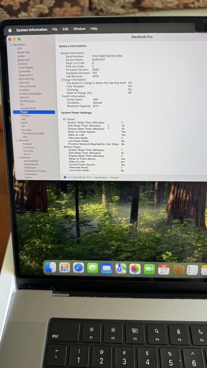 MacBook Pro M2 Pro 16 inch
Storage: 512GB
Ram: 16GB
Battery: 87%
Cycle Count: 368
Price: 1,830,000 IQD


**إذا كنت صاحب هذا الإعلان وتريد حذفه لأي سبب، رجاءا أرسل رسالة إلى الدعم الفني**