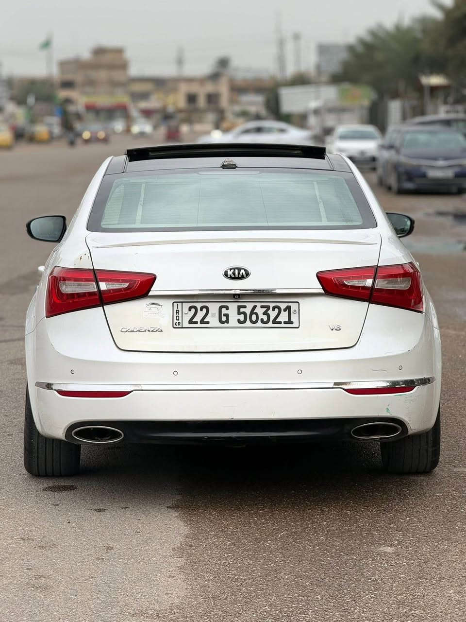 السلام عليكم
كيا كادينزا 2015 خليجي فول مواصفات 1/1 شنو مواصفات الي بالك موجوده بانوراما تبريد بالكشنات حساسات رقم اربيل الدولي شرط التحويل باسم عربي 
مكينه 6 سلندر 3500 كير مكينه خير من الله تبريد ثلج بيها صبغ 3 قطع بدون ضربه بدون دواخل صور سونار داخل منشور وعندي فديو تضويحي كامل الها سياره جاهزه لاخير  لاتخابرني تكلي شبيها مابيها
السعر/124$ ومجال بسيط بيع او مراوس
العنوان/بغداد -زعفرانيه قرب الفلكه 
*********** واتساب بغداد, العراق
