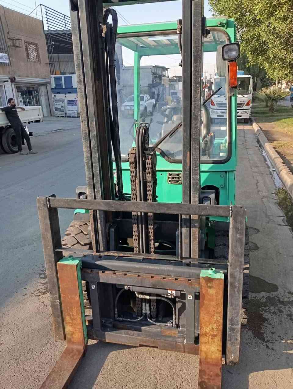 🔹 رافعة شوكية متسوبيشي 3طن ونص 
 ✅جب حاويه 2قطعه 3حركات
📅 موديل2020
⏱ ساعات التشغيل: 4600 فقط
✅ منفيس رقم فحص دخول بصره
✅ استخدام حصري في اليبان🇯🇵
✅ دخول جديد
⚙️ مكفوله كفاله عامه
📍 بغداد مجمع المشن 
📞 للطلب والاستفسار📱 ***********   📱***********
