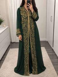 قفطان مغربي • ليبل • ما مستخدم