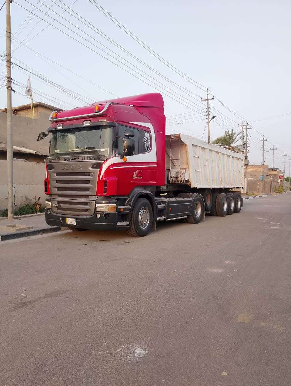 سكانيا 2005 رقم ذي قار ب اسمي سنويه 2030 شرط التحويل ثاني يوم مربوطة قلاب منضومه قلاب كامله مكينه  انجكسن 420 كير راجز اوتوماتيك شاصي مكفول باج بطن تخم تاير حداديه جديده 
السعر 175 
العنوان: البصره الهارثه 
للاستفسار اكثر اتصل : *********** …. ***********
مكلف بالنشر لاحد يراسلني البصرة, العراق
