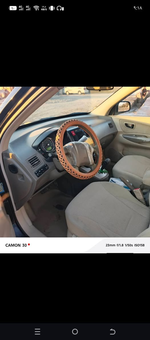 سلام عليكم توسان وارد خليجي 2007مكفوله من صبغ او تبديل او بارد محرك جديد صدر جديد امامي وخلفي سعر١٠٠مكان بغداد رصافه المعامل‏‪***********‬‏
