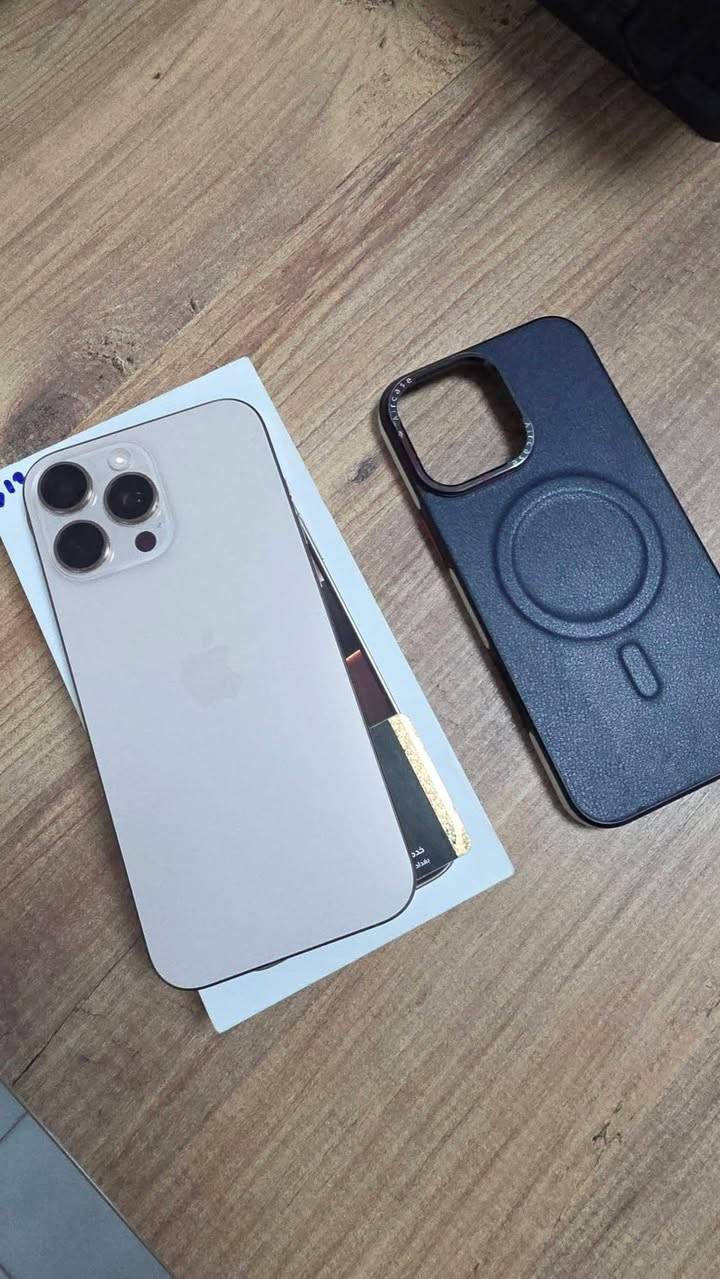 لبيع جهاز iphone 16 Pro Max بنطافة  تامة وشروط الوكالة الجهاز
قطعة نظيفة جداً ومناسبة للي يدور "المضمون".
المواصفات الفنية:
• اللون: صحراوي تيتانيوم (Desert Titanium) - اللون الملكي.
• الذاكرة: 512 جيجابايت.
• النسخة: هونك كونك
• صحة البطارية: %92
حالة الجهاز والملحقات:
• الحالة: الجهاز "سيم كارت" (أخو الجديد)، لا مفتوح ولا مصلح ولا داخل صيانة نهائياً.
• الضمان: مكفول من الشخط، الفطر،
• الملحقات: الكارتونة الأصلية + كفر + لزكة شاشة ( بدون كيبل )

السعر على خاص

المكان بغداد


**إذا كنت صاحب هذا الإعلان وتريد حذفه لأي سبب، رجاءا أرسل رسالة إلى الدعم الفني**