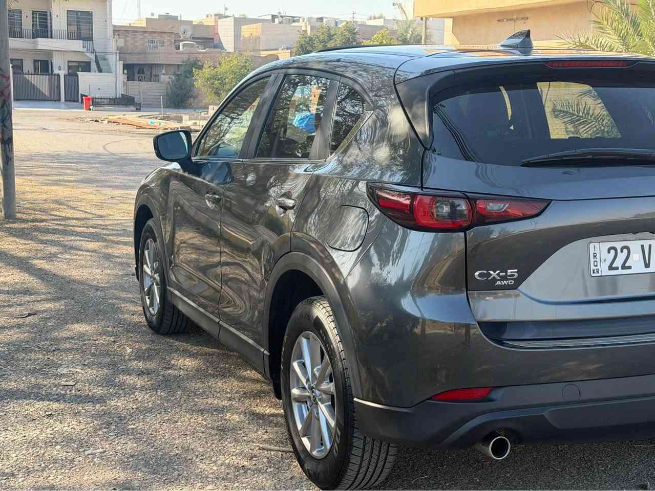 مازدا CX5 

مواصفات : preferred

موديل 2023 

عدد المسافة : 52 ميل   

حجم محرك : 2.5L ( 4،سلندر) 

بدون ضرر : شرط كلين بدون طخه او تعديل 
او تكحيل او صبغ 
ايرباك برده طاك جهة السايق بسبب طخة التاير مالتها 

فتحة سقف 
دبل اكسل AWD 
بصمة ابواب 
بصمة تشغيل  
هاند بريك بصمة 
اوتو هولد : Auto Hold 
اوتو ستارت : Auto start 
اوتو ستوب : Auto stop 
رادار امامي ( نقاء عمياء) 
رادار خلفي ( تحذير من الاصطدام) 
تحكم ستيرن 
كشن كهربائي
تبريد مركزي 
لايتات ليد و عدسة زينون  
وبعد هوااي اكو مواصفات…

رقم أربيل ومكان السياره كركوك 

رقم الشاصي : jm3kebcm5p0114403

واتساب : *********** كركوك, العراق
