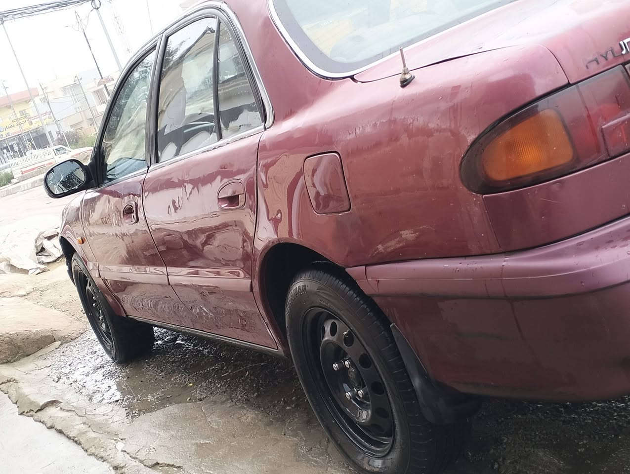 سوناتا 2 موديل 94
كير مكينه زينات  تايرات جديد  سنويه بيضه بيها واجها 
طخم نص عمر سياره كدام العين  *********** مكاني نينوى الموصل  شرط التحويل والوكاله
