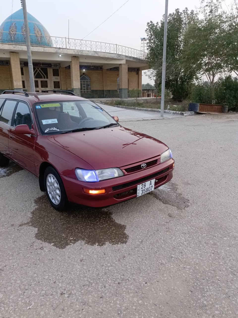 سلام عليكم كورله موديل( 1993)
مكفوله من كص وضربه ما عده صبغ عام لجماليه محرك كير حداديه جاهزه للخير ‏ سعر (55) وبيه مجال قليل تصال ‏‪***********‬‏
