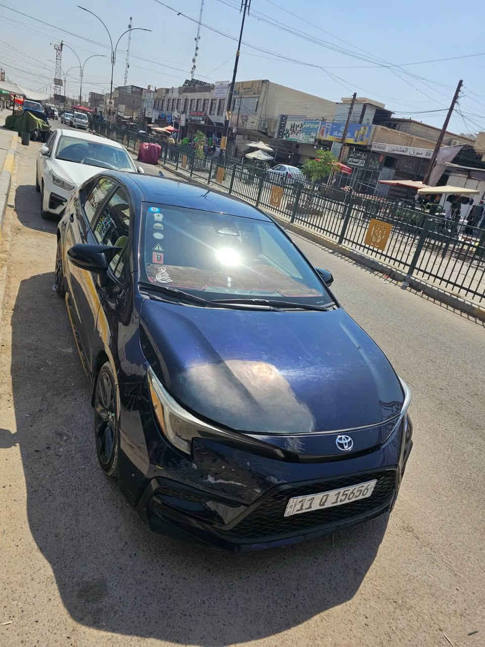 كورلا موديل 2024 

السيارة وراد امريكي ضررها خشم البنيد وربع دعاميه كما موضح بلصور وبعدها على ضربتها الباقي كفاله عامه رقم بغداد ب اسمي 
مواصفات ES معروفه 
مكينه 1800 
گير At
ماطولت بلمنشور مستعجل ع البيعه السياره جاهزه تشغل وتطلع لشارع 
كفاله عامه السياره من بعد الضربه الموضحه بلصوره واي سونار تريده اروح وياك وبيها سونار من بدي كار جديد قبل فتره سوينا 
السياره عارضها : 135$ وبيها مجال

رقم هاتف : ***********
