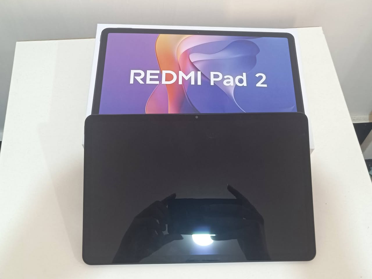 Redmi pad 2
نسخة 256 GB 

اللون الرصاصي

يجي هو وشاحنته وياه

استخدام شهر وقليل 

سعرة حاليا بالسوك 350 

ابيعة ب 320 الف 

مكاني مجمع ابو تراب السكني

الرقم للتواصل على الواتساب : ***********
