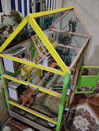 قفص طيور • ١.٢٥م طول • ١م عرض