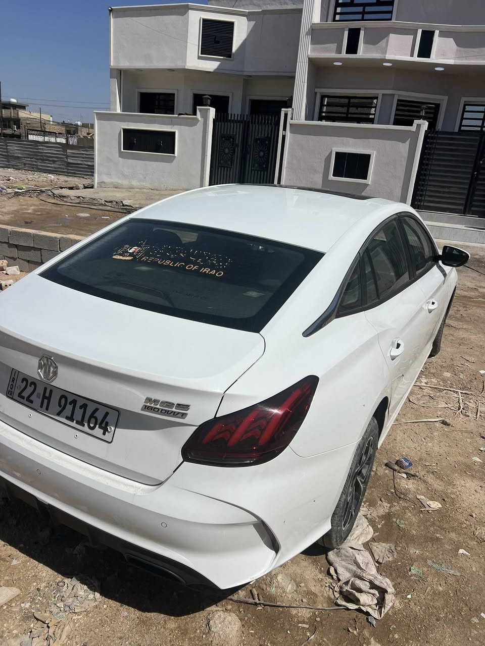 السلام عليكم Mg 5 GT 2024
محرك 1500 تيربو 
فول مواصفات ١/١  
بصمه فتحه كامرة كراسي جلد 
سياره جديده كفاله عامه 
ماشيه 40 km
رقم اربيل تحويل او وكاله 
السعر 105$
مكاني بغداد الدوره
اتصال /***********
