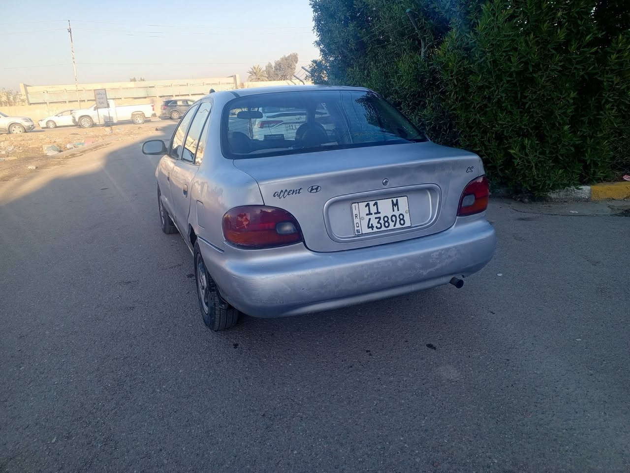 السلام عليكم هونده اكسنت موديل 1994سياره جاهزه كير محرك تبريد ثلج سياره مكفوله من الصبغ والتبديل وكلش ناعمه السعر 34وبيه مجال والشراي يتصل مكان بغداد ***********
