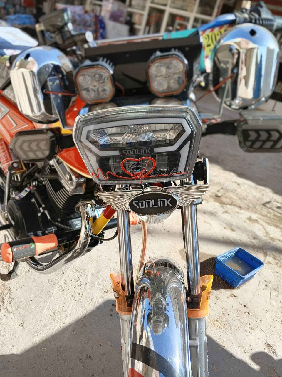 دراجه سونك موديل 25نضيفه فوال كامله اي نقص اتصال ***********
