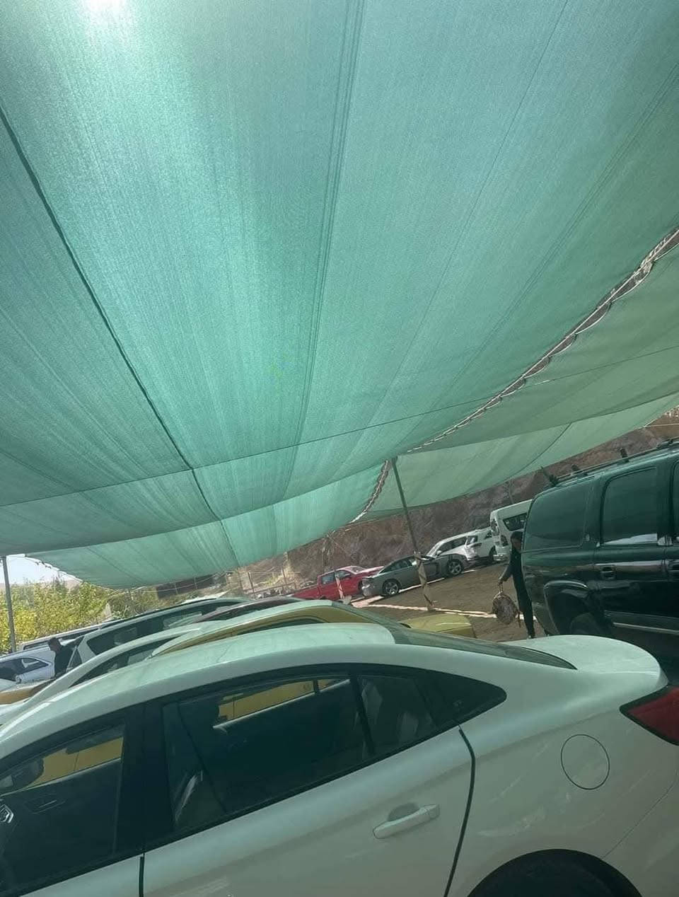 العنوان الديوانية توصيل داخل الديوانية مجانا 
خياطة جادر ضلي مشبك تركي للمواكب الحسينية والحدائق والمنازل والمزارع 
اتقاان طريقة العمل أمامكم  غايتنا رضاكم سعر المتر 1500 مع سفيفه هديه للربط يحمي من اشعة الشمس بنسبة90% ويحمي من الاتربة  يوصلكم مخيط وجاهز  العنوان الديوانية طريق معمل الاطارات واتساب  ‏‪***********‬‏
